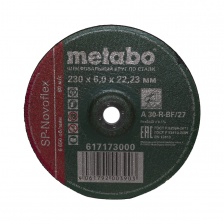 Круг зачистной 27 (230х6,0х22,23 мм) SP Novoflex RU - (Metabo), шт.
